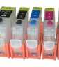 Komplet polnilnih kartuÅ¡ PGI5&CLI8 Bk,Pbk,C,M,Y, z ARC ( auto reset Äipom ) brez Ärnila za tiskalnike Canon PIXMA iP4200, iP4300, iP4500, iP5200, iP5300, MP500, MP530, MP600, MP610, MP800, MP810, M kartusa, toner, polnilo, tiskalnik, trgovina, nakup, laserski tisklanik